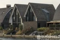 Vignette de l'article : Rectangles/triangles, 21 maisons, Blaricum, Pays-Bas