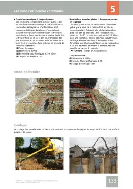 Extrait de la rubrique mises en oeuvre communes