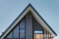 Vignette de l'article : Persiennes multiples, 96E, Villa moderne, Bergambacht, Pays-Bas