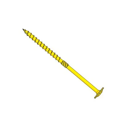 Vis à bois structurelle tête plate - SWW8.0X160 - Réf. 75399