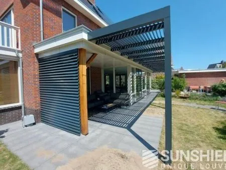 Toit à persiennes Nautilus, Maison privée, Heiloo, NL