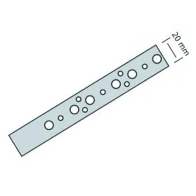 Feuillard perforé FP - Réf. FP20/1/100