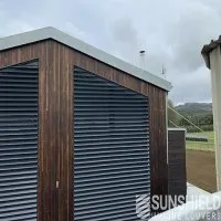 Vignette de l'article : Persiennes multiples, 150E, Clover Farm, IMP House, Île de Wright, Royaume-Uni