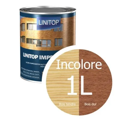 LINITOP IMPREGNATION : Lasure d'imprégnation «haut extrait sec» - Réf. L1001