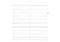 Graphique en lignes horizontales représentant des axes X et Y, avec étiquettes W, L, S et valeurs non spécifiées.