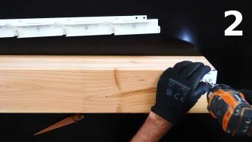 Fixer la butée de départ