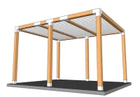 Vignette de l'article : Devis en ligne structure 120mm pergola bioclimatique
