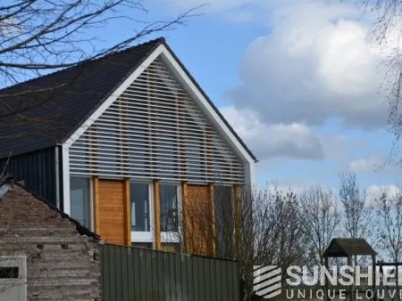 Rectangle triangle, 145E, Maison de campagne moderne, Groessen (NL)