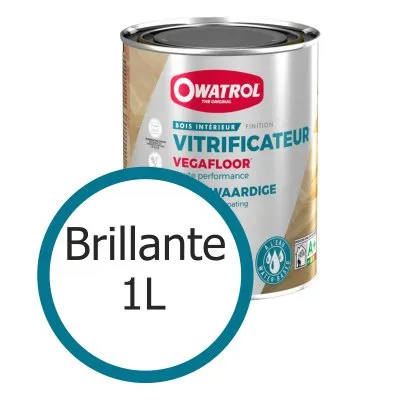 VEGAFLOOR : Vitrificateur monocomposant haute performance (Trafic normal à intense) - Réf. 123