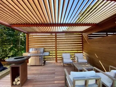 Construire une PERGOLA BIOCLIMATIQUE