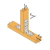 Équerres renforcées CLASSIQUES asymétriques pour le BOIS et le BETON - Réf. AG40312-R_5