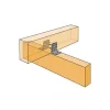 Équerres renforcées CLASSIQUES asymétriques pour le BOIS et le BETON - Réf. E6/2.5