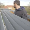 Montage des lames aluminium RAL 9006 sur les mécanismes SUNDIY